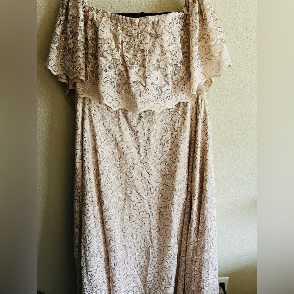 Shabby Chic Wedding dress - Picture 10 of 13